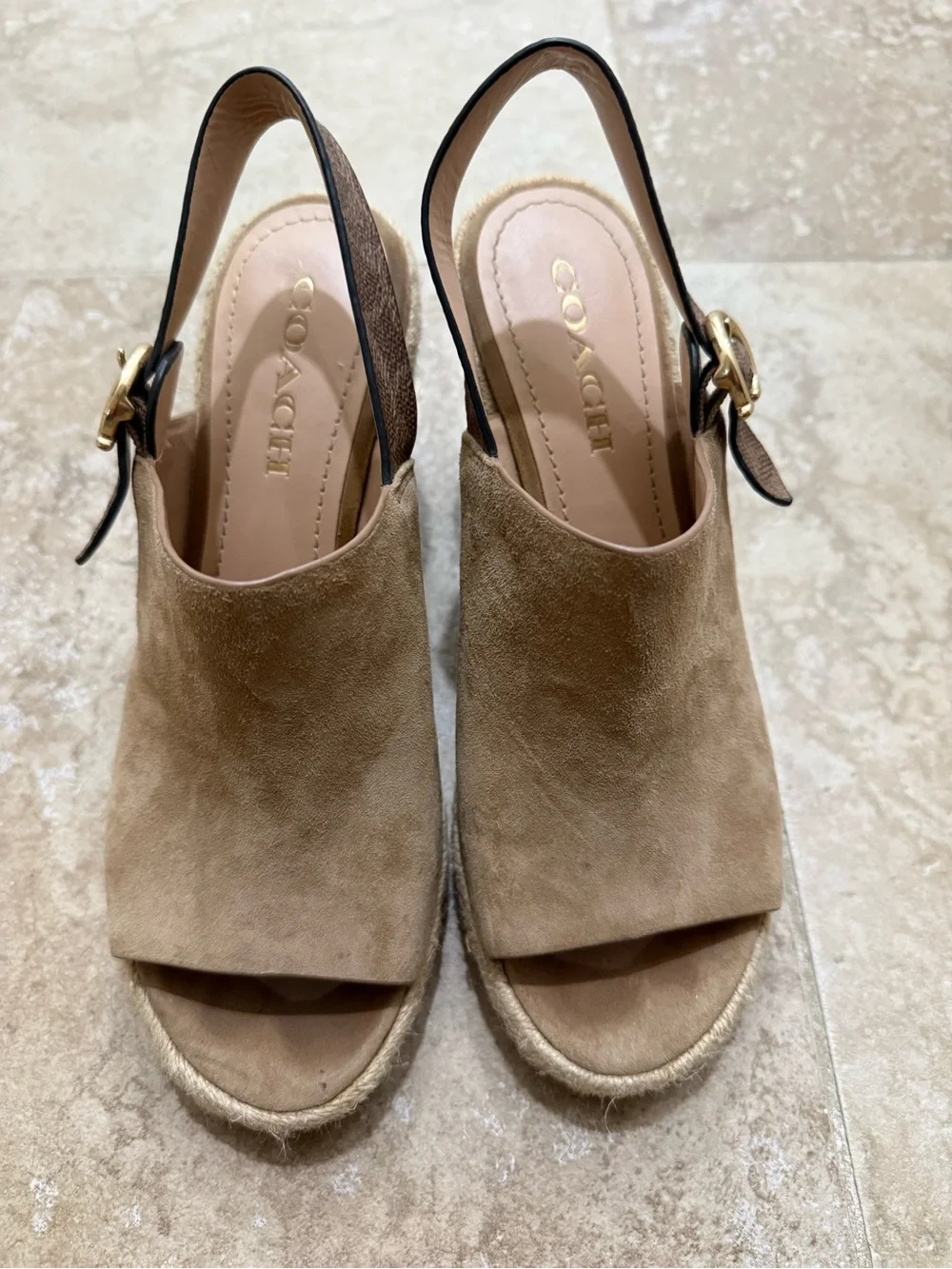Coach Poppy Wedge Sandal